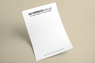 Imprentas en Barcelona - Papel de Carta