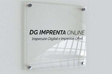 Imprentas en Barcelona - Placas de Metacrilato