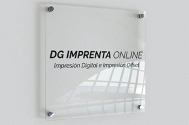 Imprentas en Lleida - Placas de Metacrilato